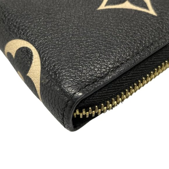 Auth LOUIS VUITTON Portefeuille Clmence M82338 black/beige - RFID : confirmed - Picture 6 of 10
